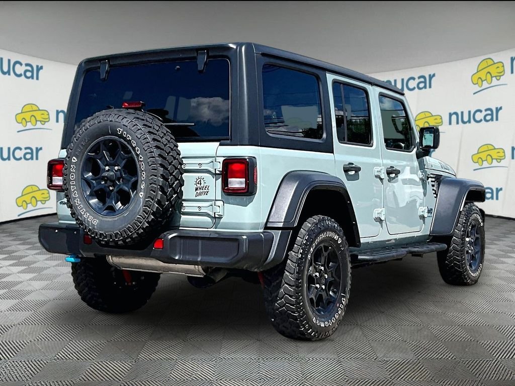 Used 2023 Gray Jeep Willys 4xe image 6