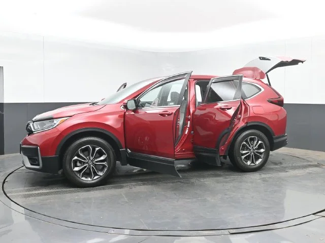 Used 2021 Radiant Red Metallic Honda AWD EX-L image 54