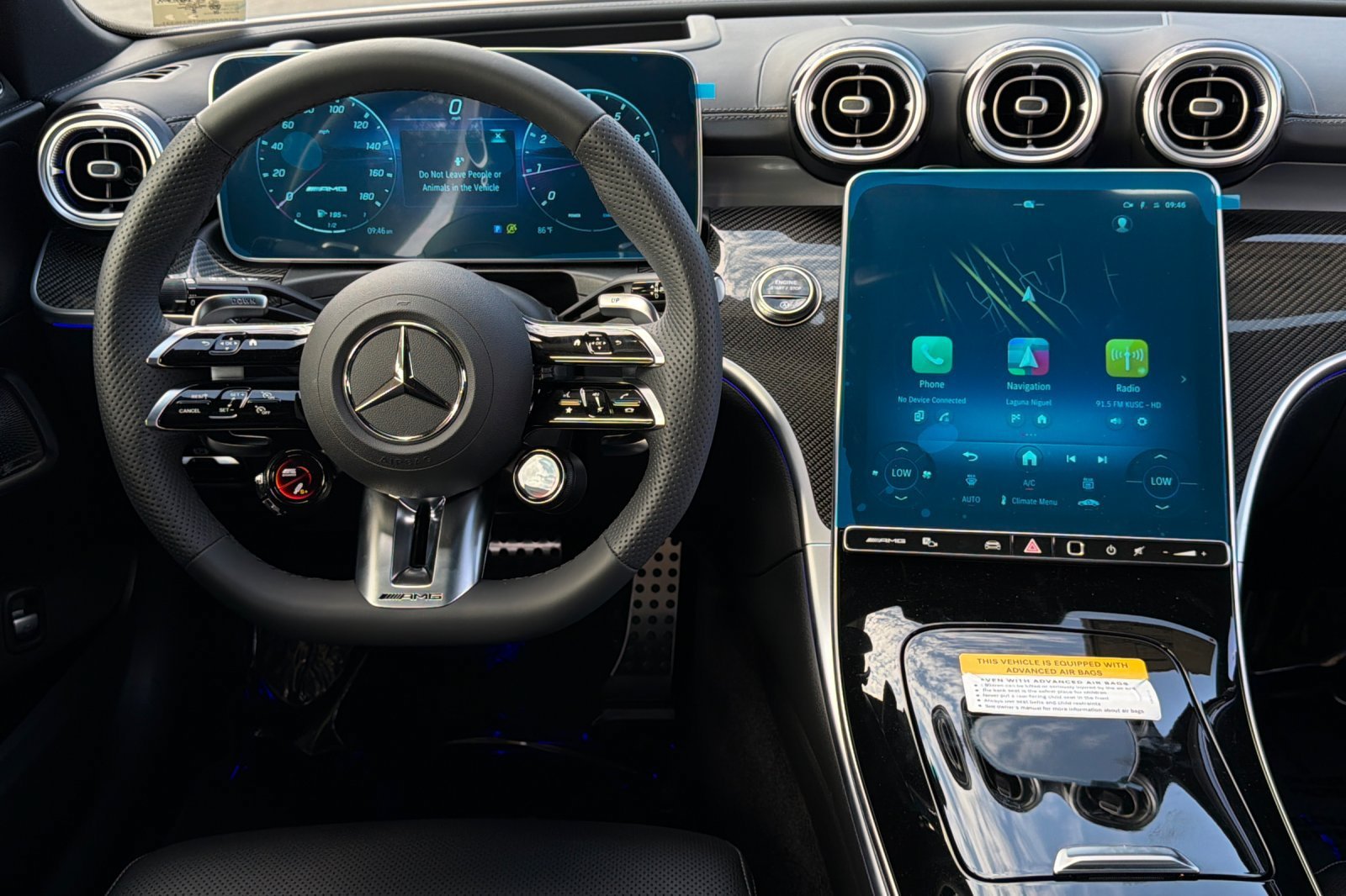 New 2026 Polar White Mercedes-Benz C 43 AMG® image 28