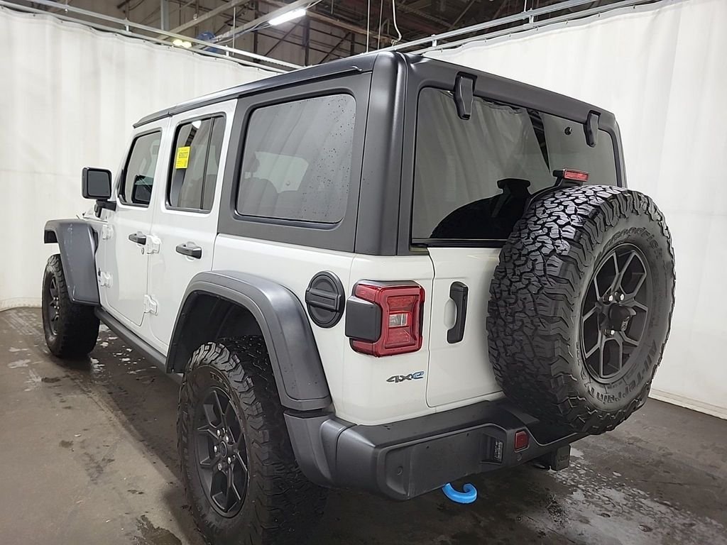 Used 2024 White Jeep Willys 4xe image 4