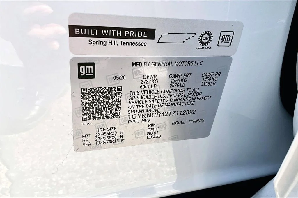 New 2026 Crystal White Tricoat Cadillac Premium Luxury image 19