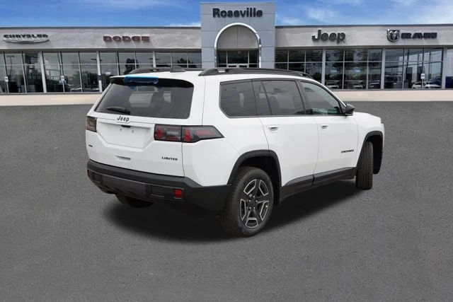 New 2026 Bright White Clearcoat Jeep Limited image 3
