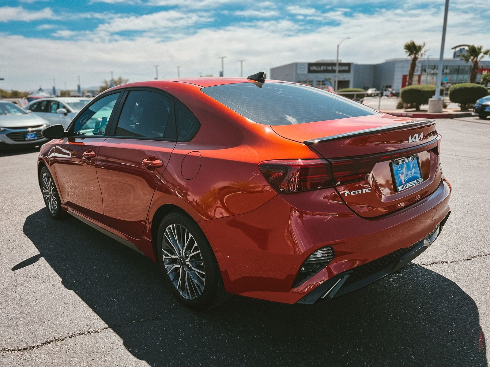 Used 2023 Fire Orange Kia GT-Line image 5