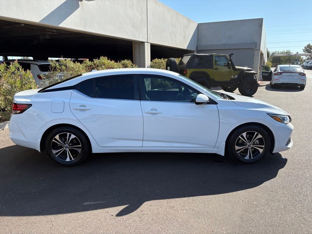 Used 2021 White Nissan SV image 5