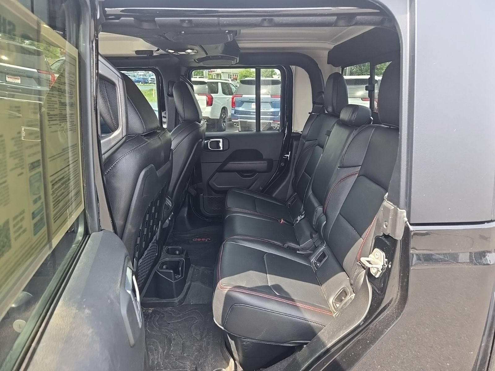 Used 2023 Black Clearcoat Jeep Rubicon image 8