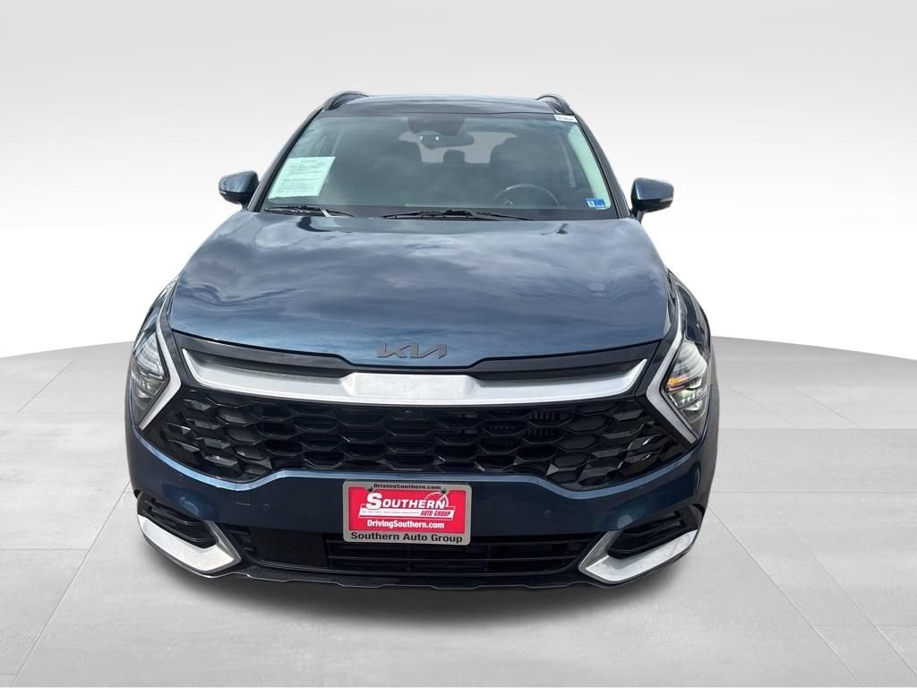 Used 2023 Blue Kia SX-Prestige image 2