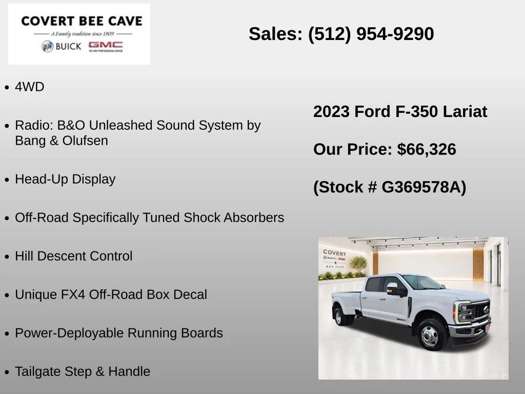 Used 2023 White Ford Lariat image 25