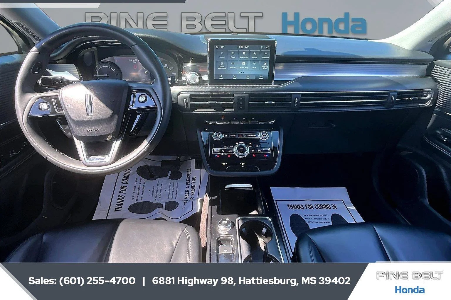 Used 2022 Elite Blue Metallic Clearcoat Lincoln Standard image 13