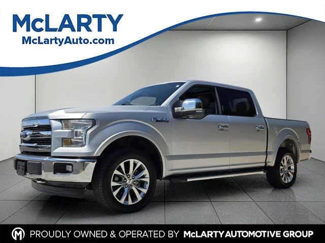Used 2017 Ingot Silver FORD LARIAT image 1