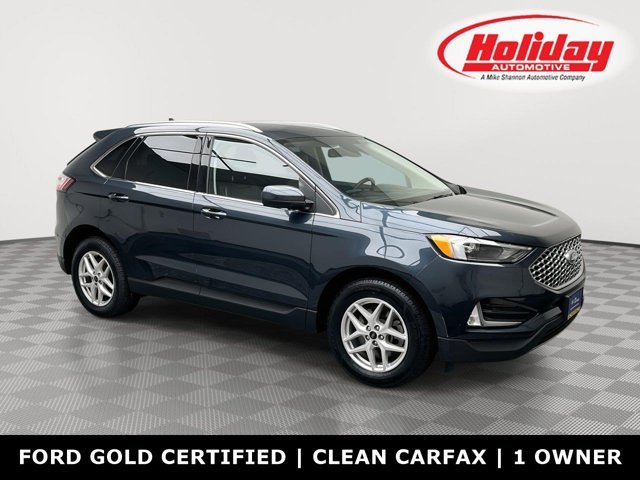 Used 2023 Stone Blue Ford SEL image 1
