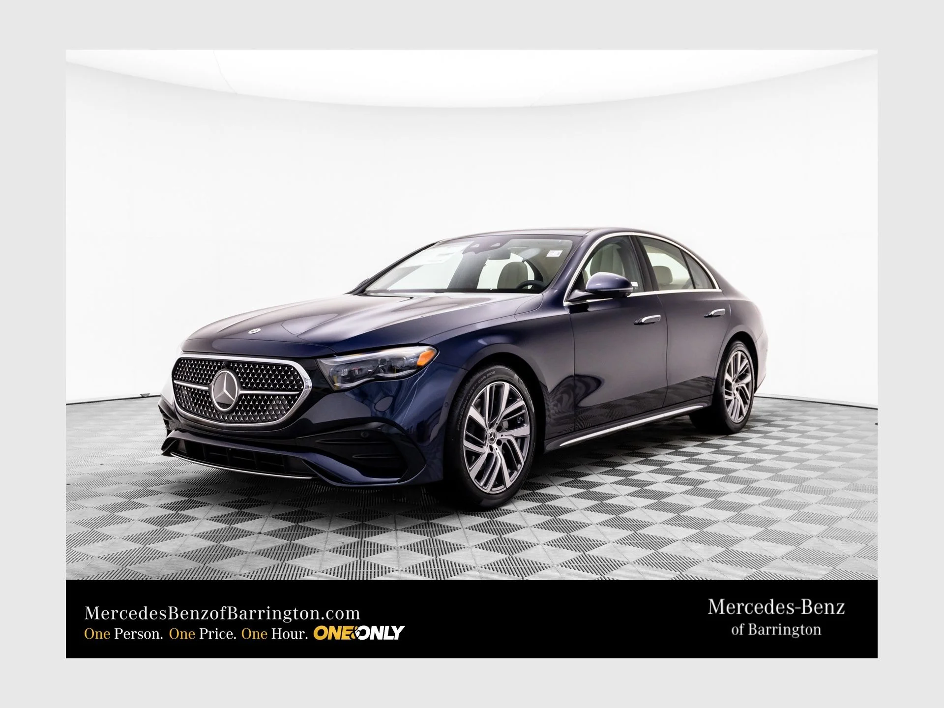 New 2026 Blue Mercedes-Benz E 350 image 1