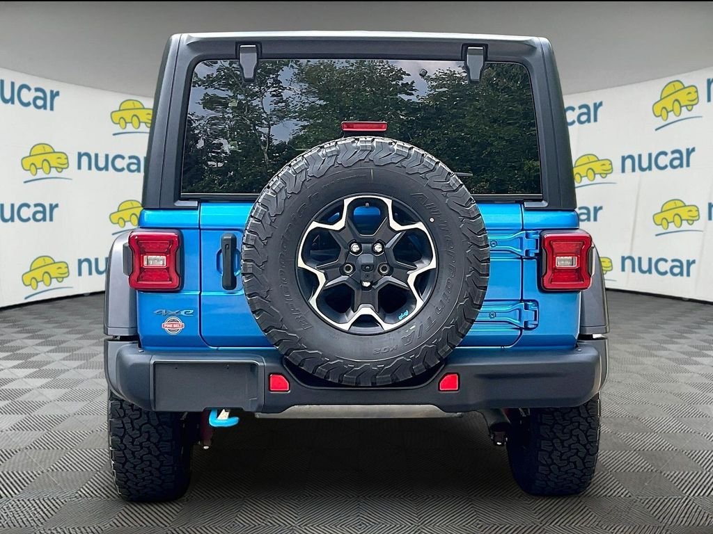 Used 2023 Blue Jeep Rubicon 4xe image 5