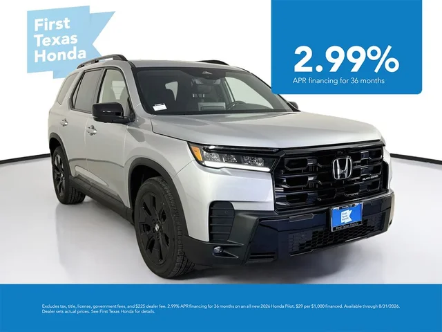2026 Honda Pilot Black Edition