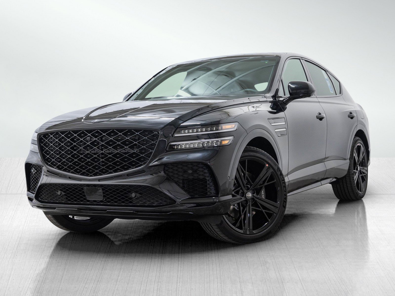 New 2026 Genesis GV80 Coupe 3.5T e-SC Prestige Black Sport Utility