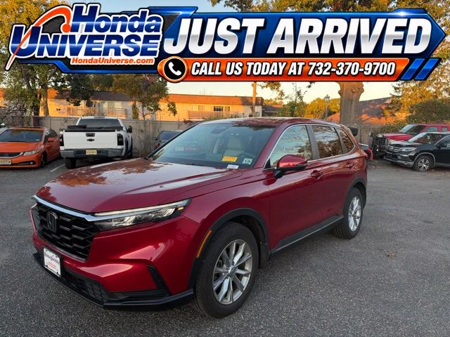 Certified Used 2024 Radiant Red Metallic Honda EX image 1