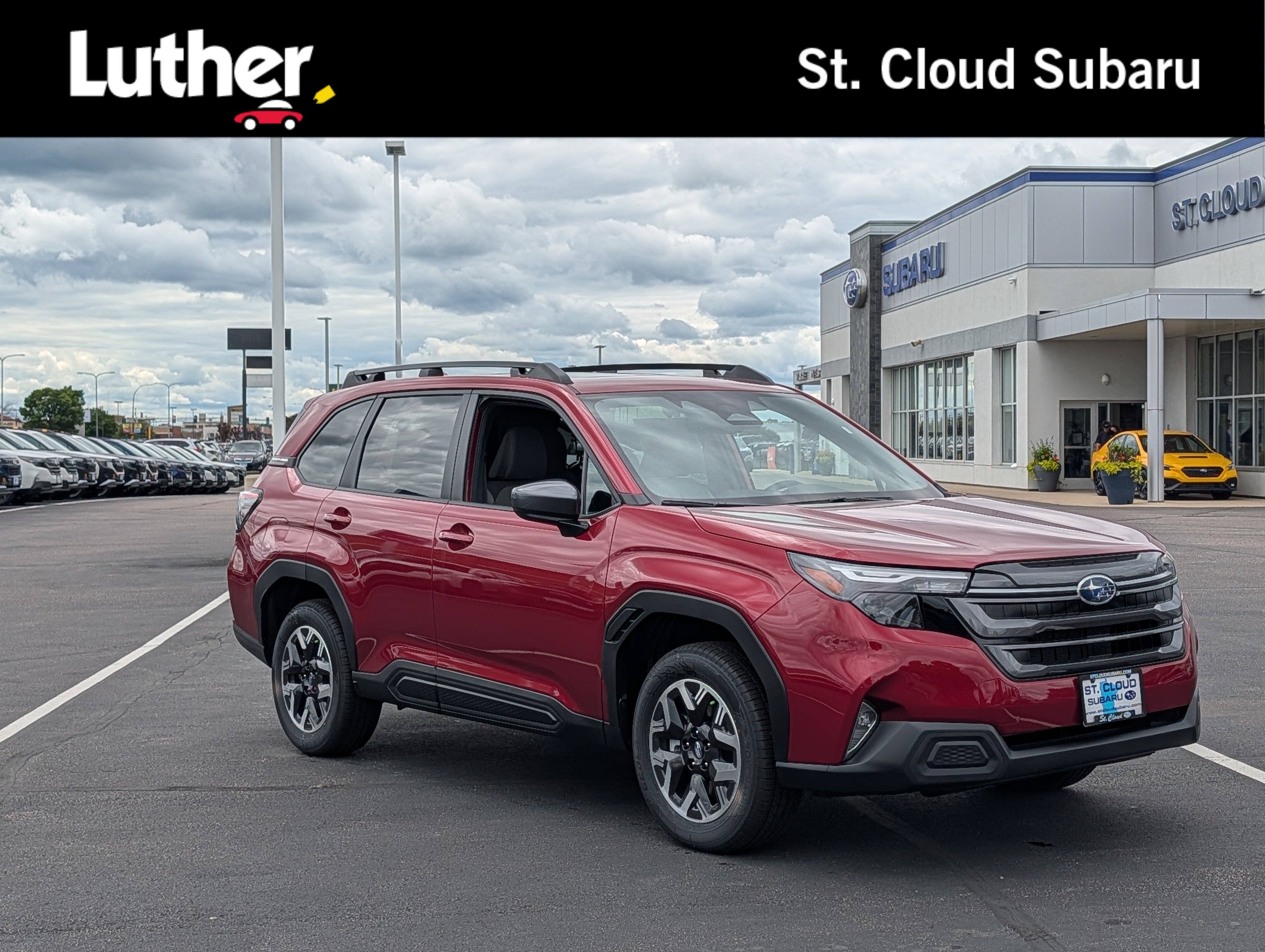 New 2026 CRIMSON RED PEARL Subaru Premium image 1