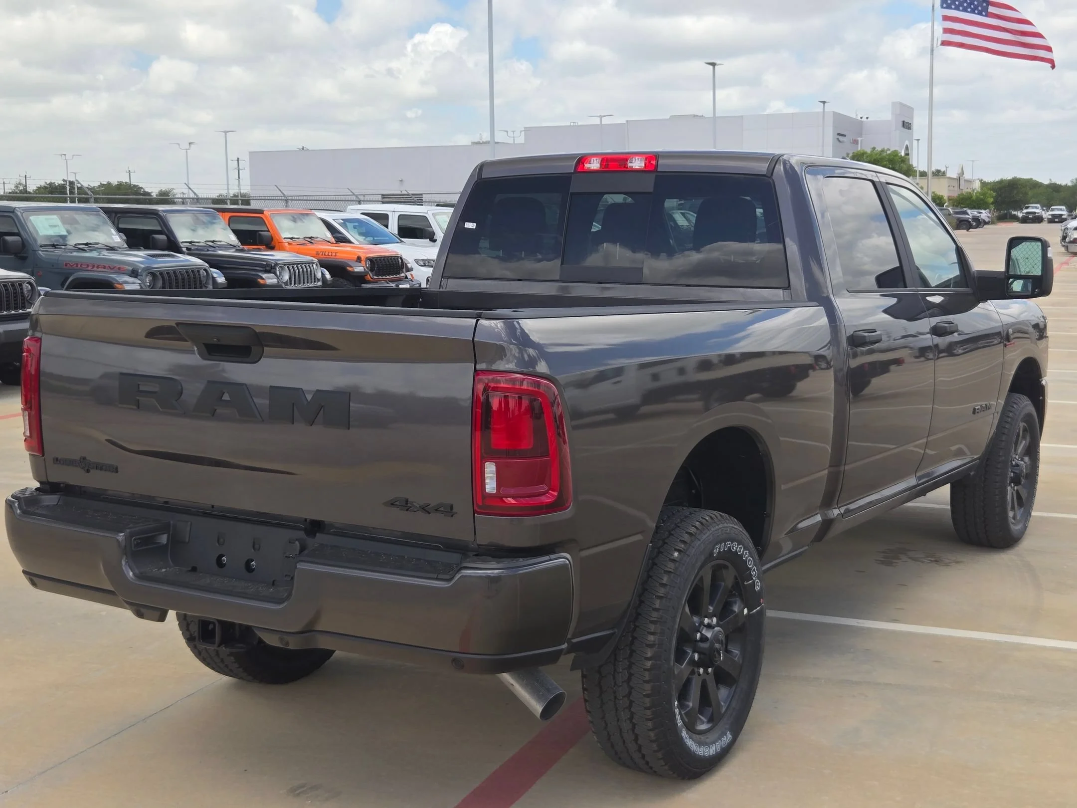 New 2026 Granite Crystal Metallic Clearcoat RAM Big Horn image 3
