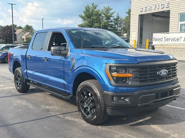 Certified Used 2024 Blue Metallic Ford STX image 12
