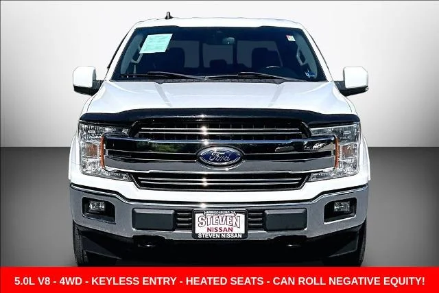 Used 2020 Oxford White Ford Lariat image 42