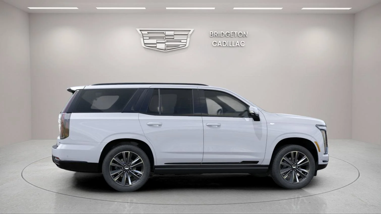 New 2026 Vibrant White Tricoat Cadillac Sport image 3