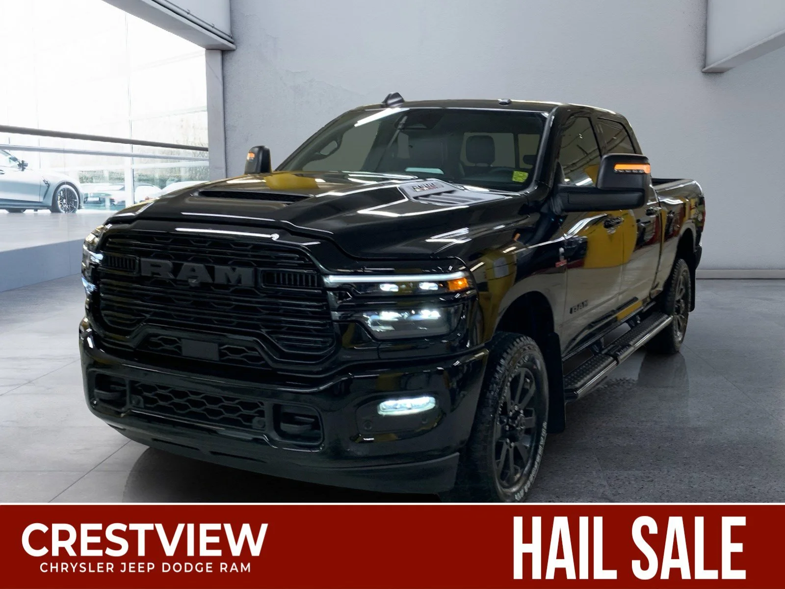 New 2026 Diamond Black Crystal Pearl Ram Laramie image 1