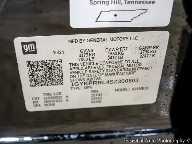 New 2025 Stellar Black Metallic Cadillac Luxury 2 image 22