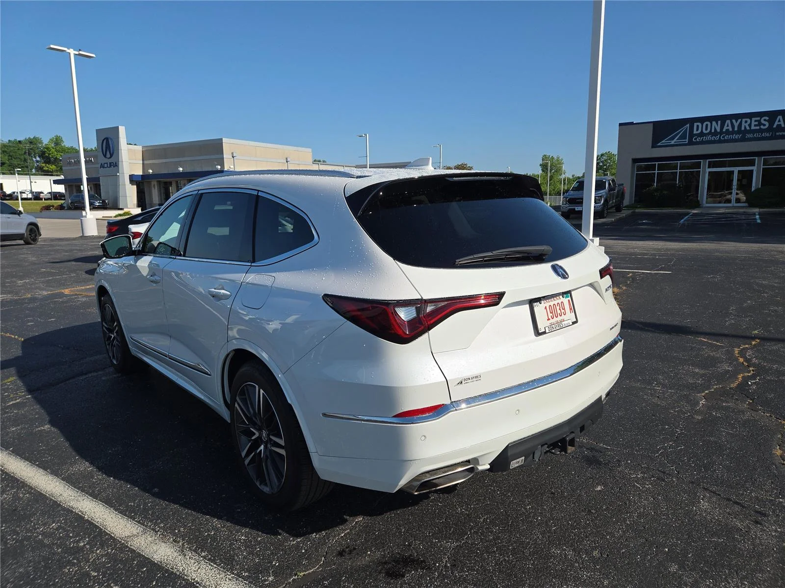 Certified Used 2025 Platinum White Pearl Acura SH-AWD ADVANCE image 30