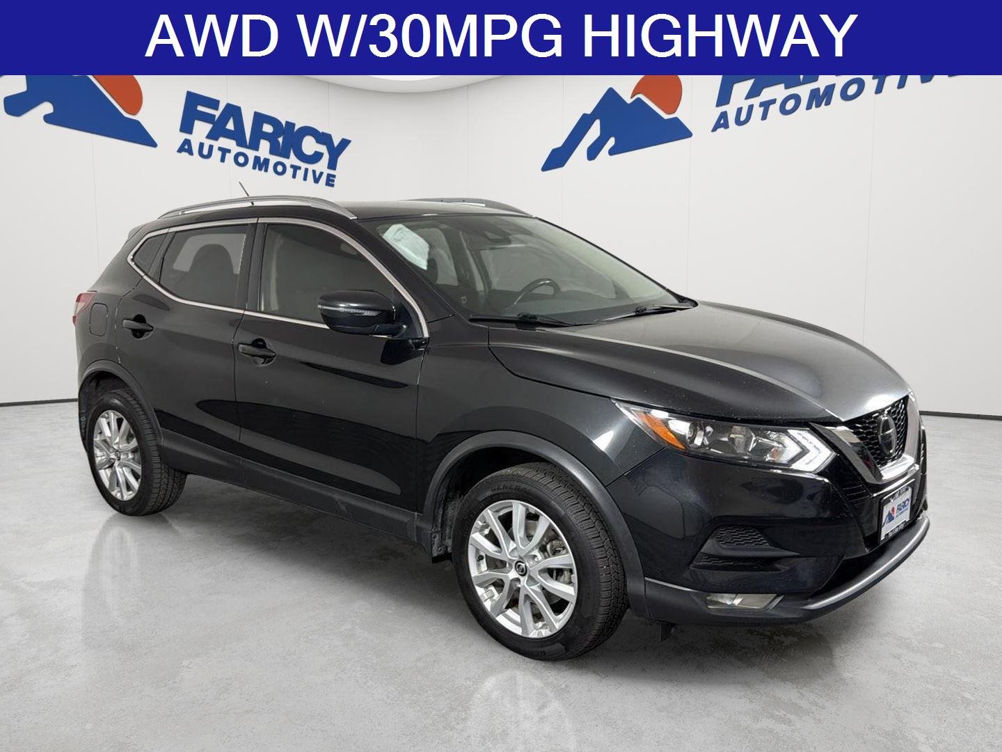 Used 2022 Magnetic Black Pearl Nissan SV image 2
