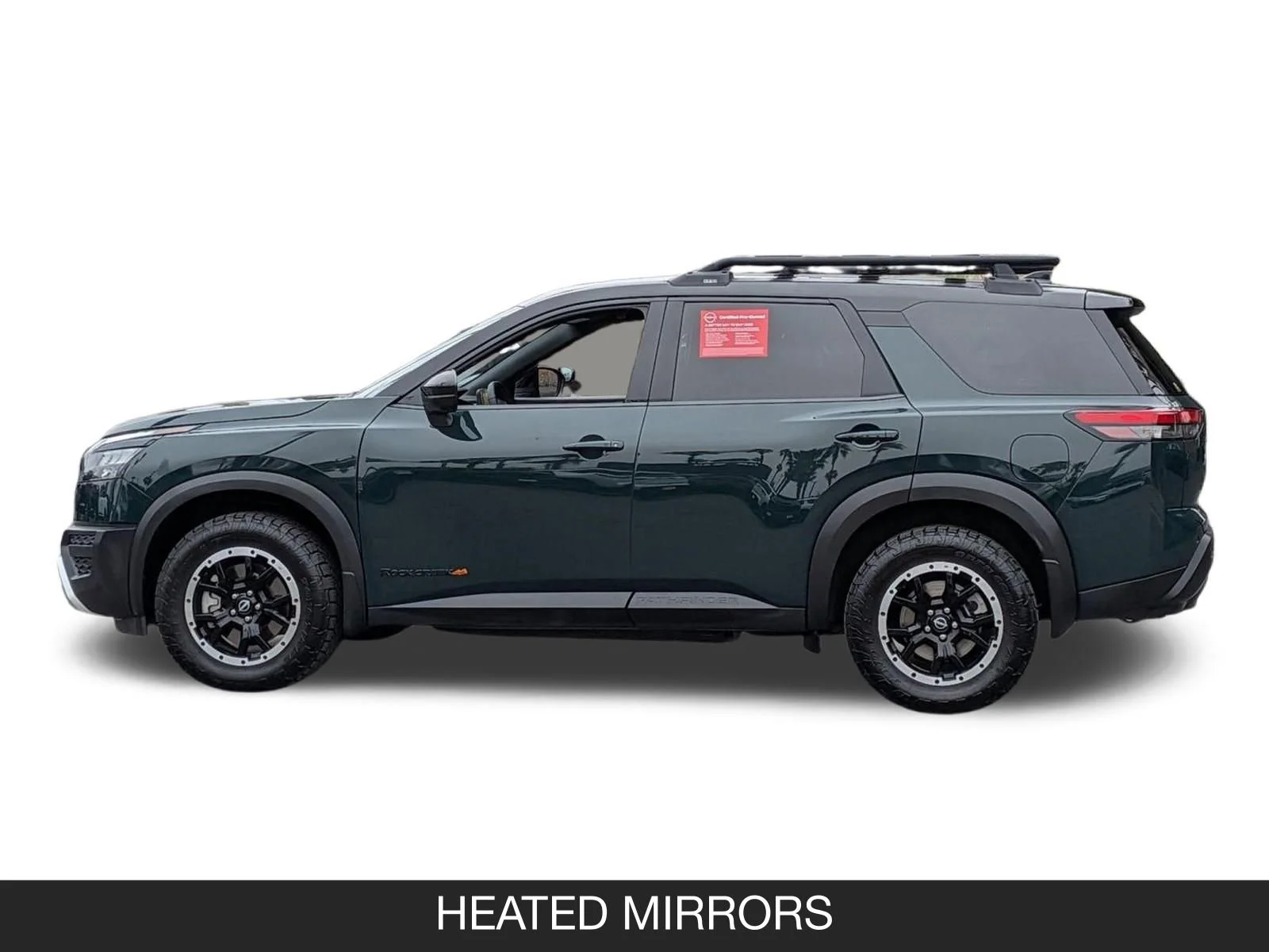 Used 2024 Obsidian Green Pearl/Super Black Nissan Rock Creek image 5