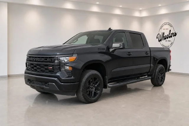 Used 2024 Black Chevrolet Custom Trail Boss image 1
