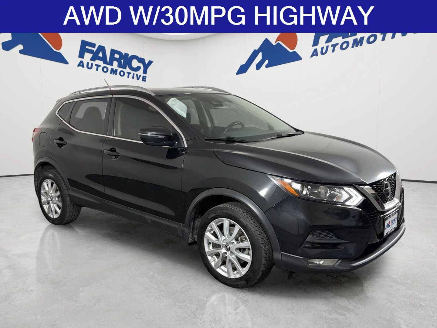Used 2022 Magnetic Black Pearl Nissan SV image 2