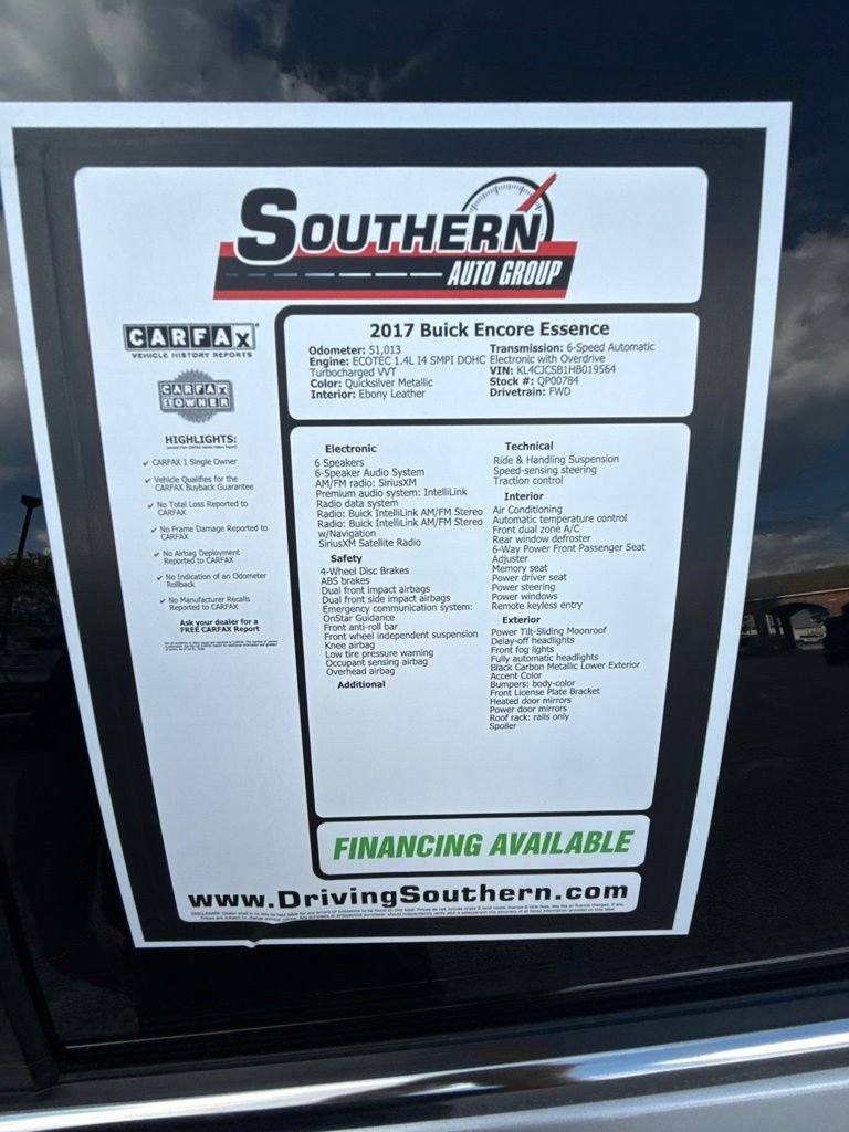 Used 2017 Silver Buick Essence image 12
