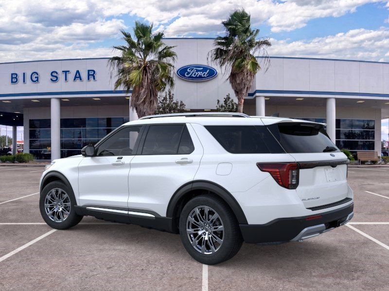 New 2026 Star White Metallic Tri-Coat Ford Platinum image 4