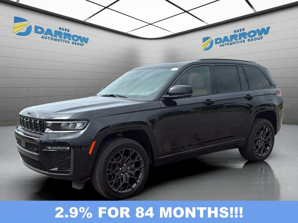 New 2026 Diamond Black Crystal Pearl-Coat Exterior Paint Jeep Summit image 1