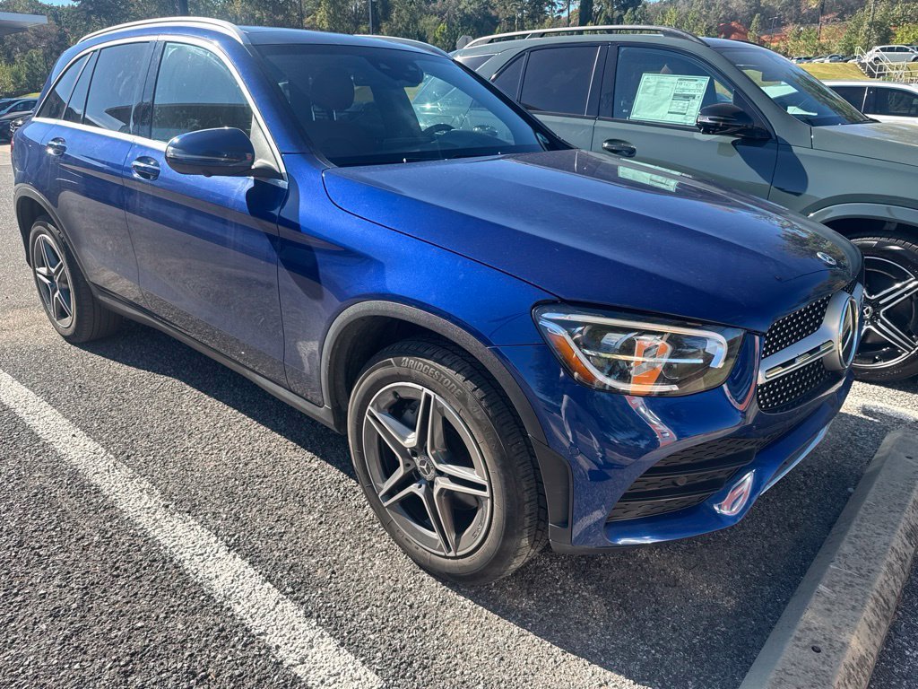 Used 2021 Brilliant Blue Metallic Mercedes-Benz GLC 300 image 7