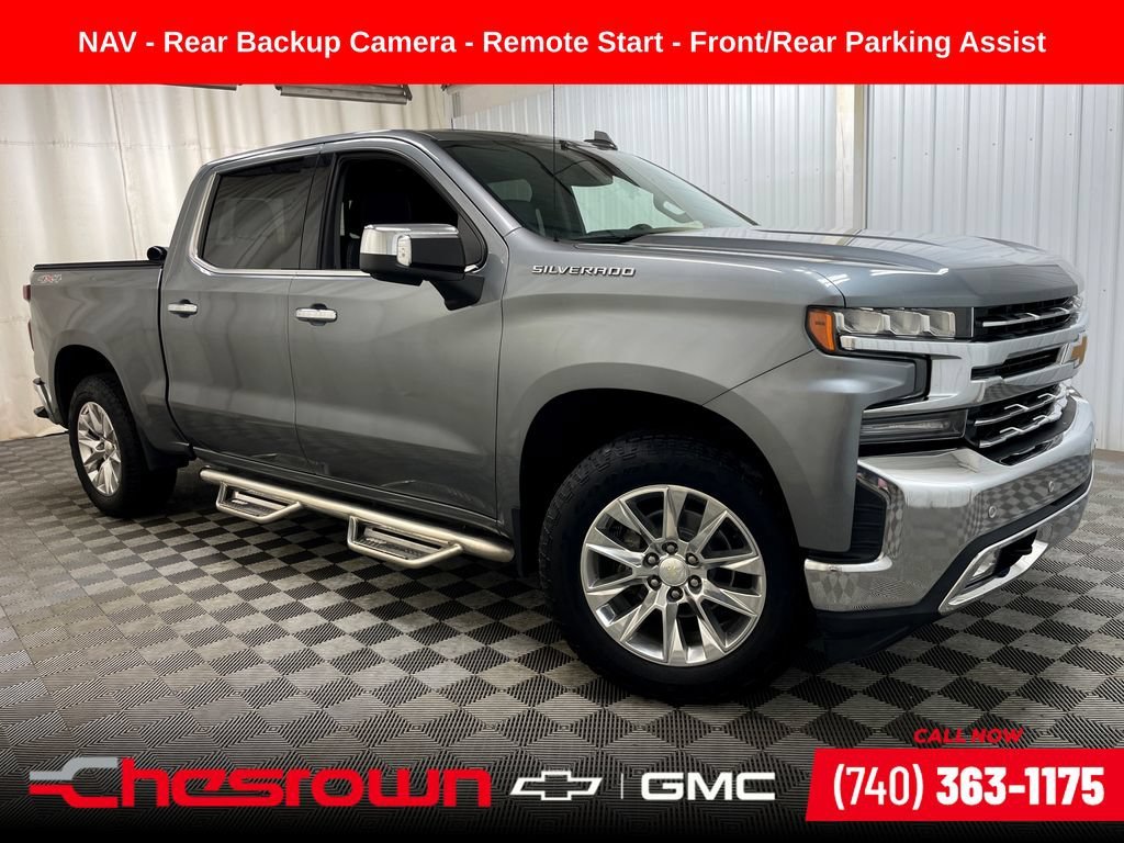Certified Used 2021 SATIN STEEL METALLIC Chevrolet LTZ image 1