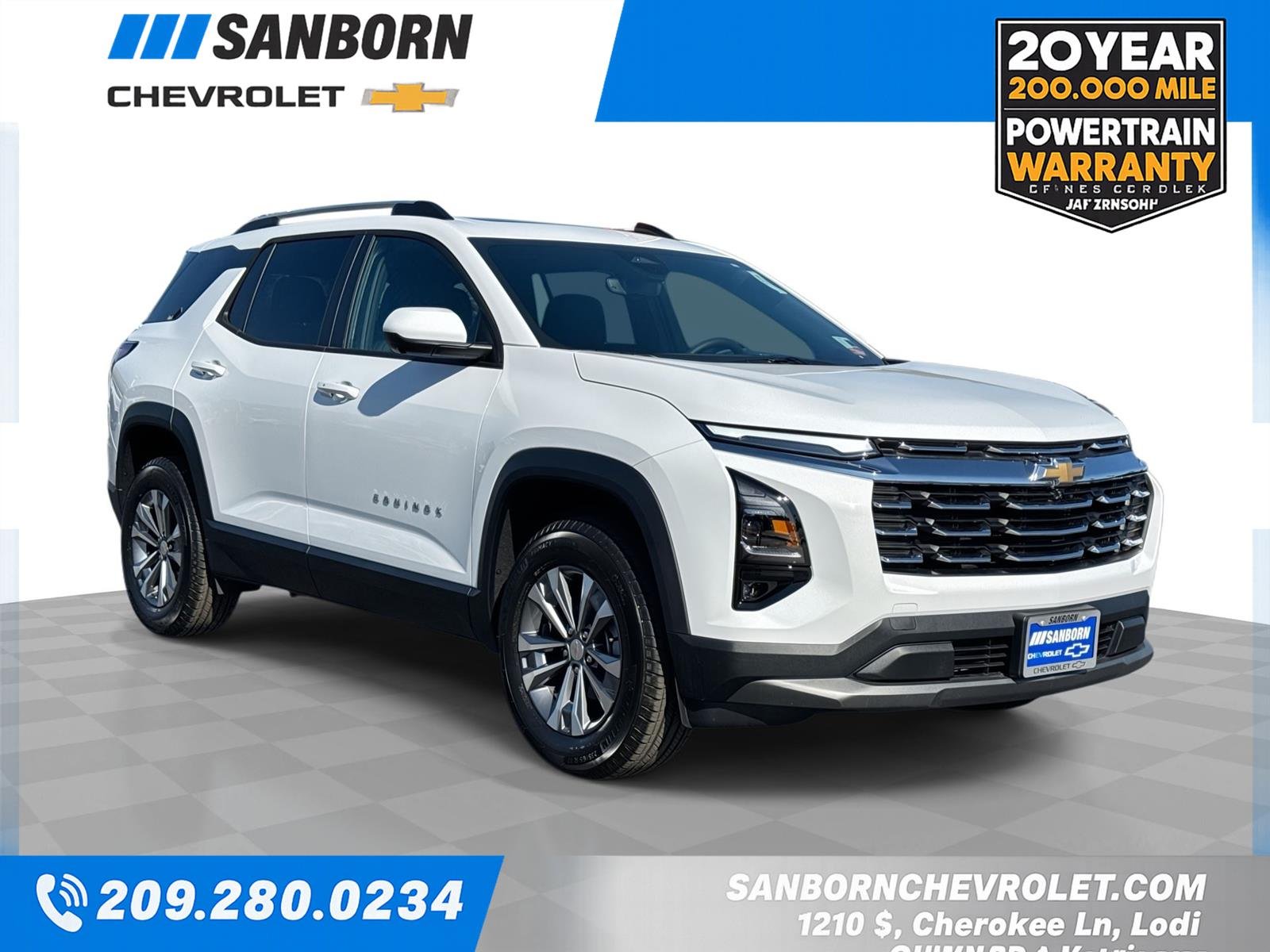 New 2026 Summit White Chevrolet LT image 1