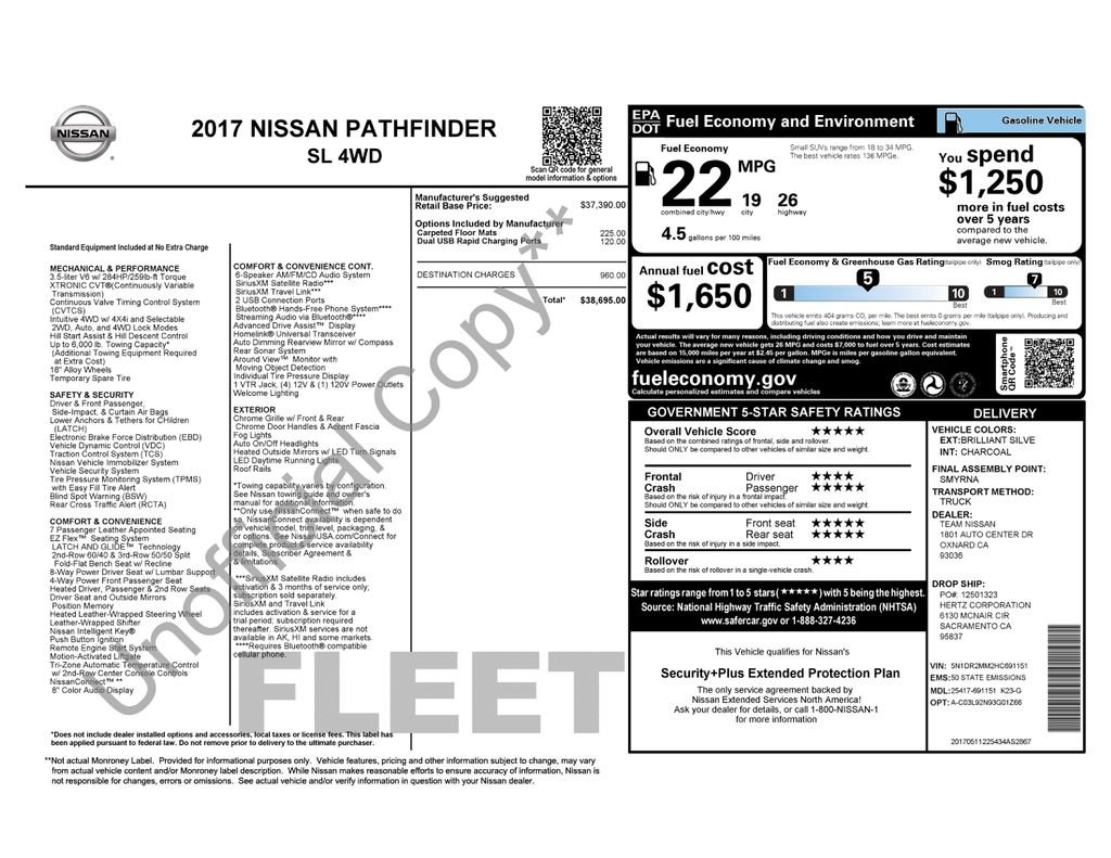 Used 2017 Silver Nissan SL image 4