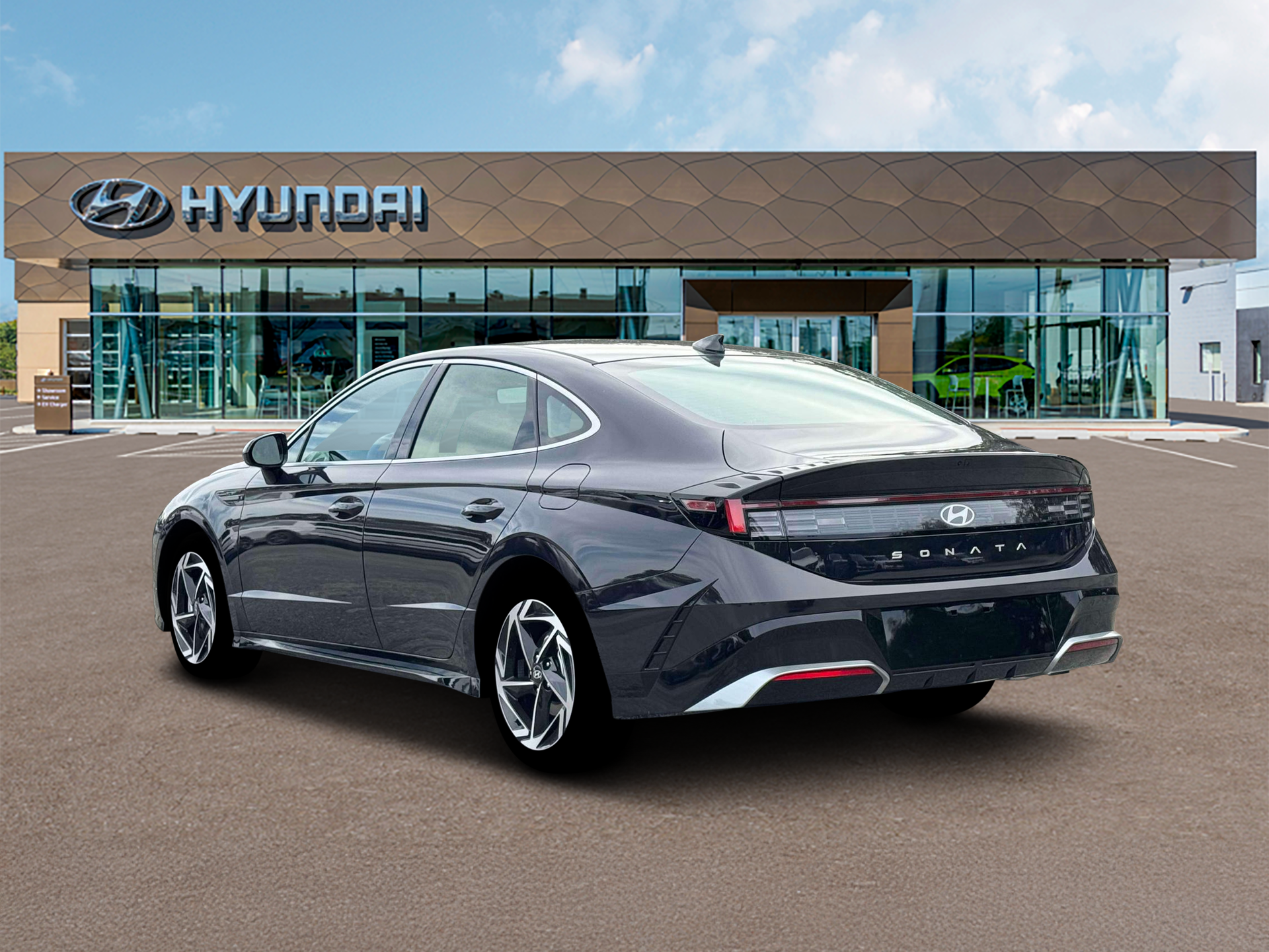New 2026 Blue Hyundai SEL Sport image 5