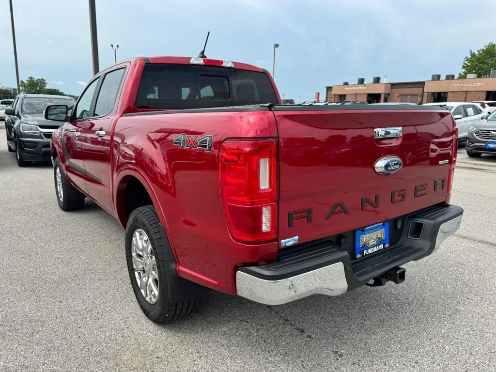 Used 2020 Rapid Red Metallic Tinted Clearcoat Ford Lariat image 5