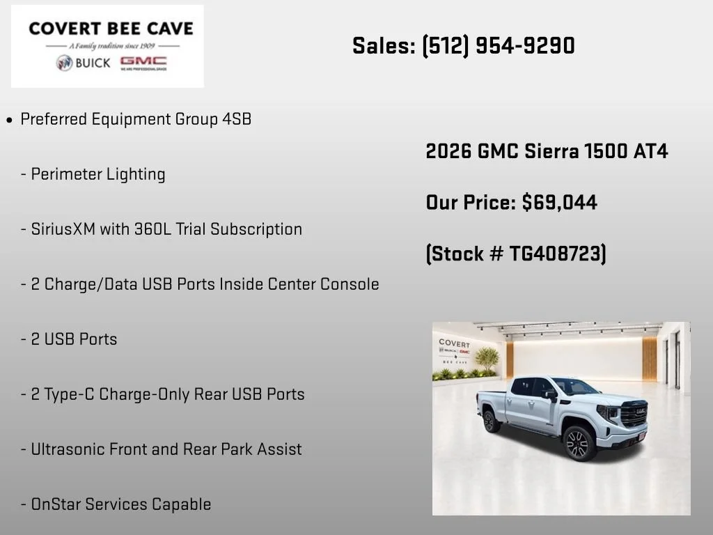 New 2026 Summit White GMC AT4 image 32