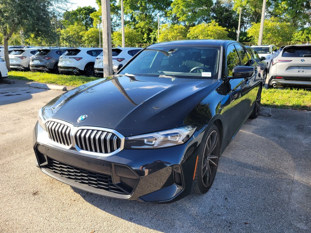 Used 2024 Black BMW 330i image 3