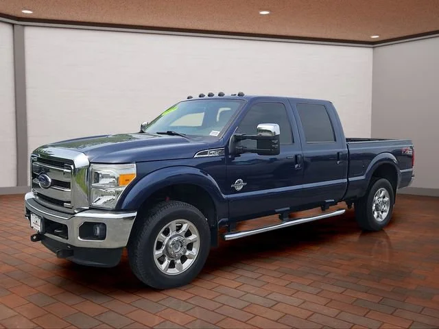 Used 2015 Blue Ford Lariat image 27