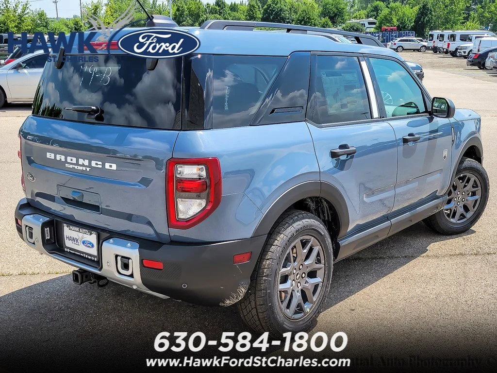 New 2025 Azure Gray Metallic Tri-Coat Ford Big Bend® image 6