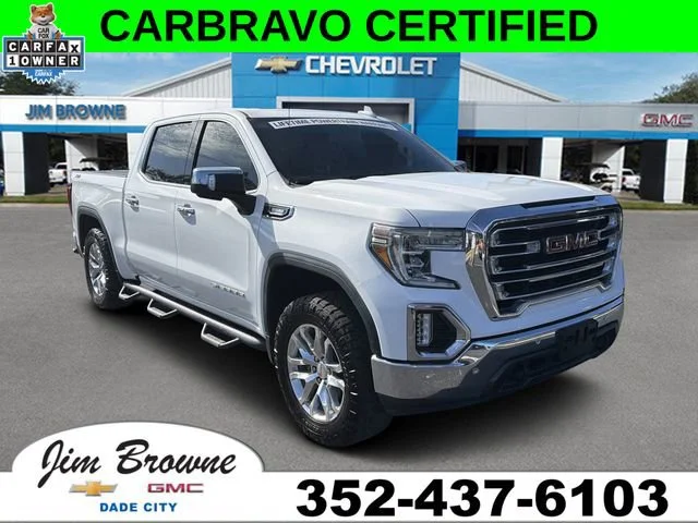 Certified Used 2020 SUMMIT WHITE GMC SLT image 1