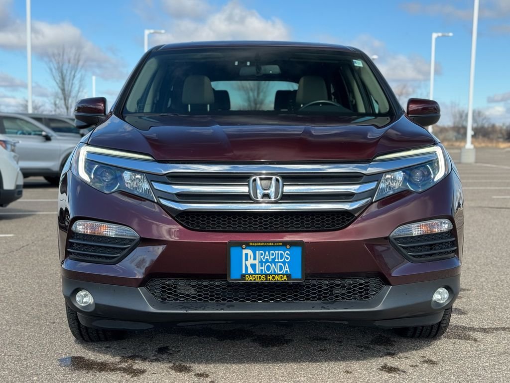 Certified 2017 Honda Pilot EX-L with VIN 5FNYF6H59HB059016 for sale in Coon Rapids, Minnesota