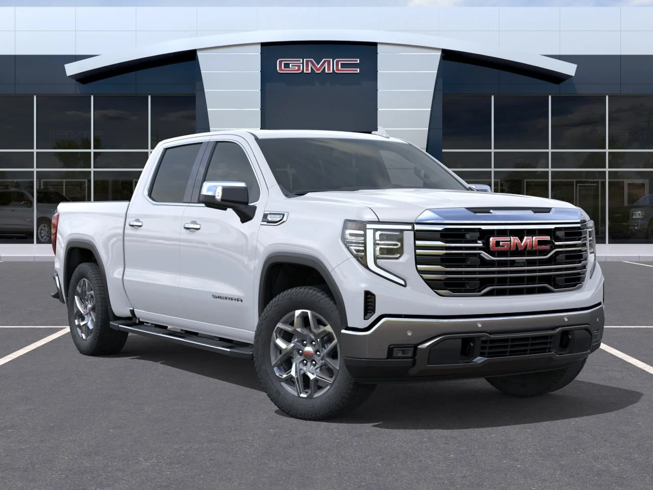 New 2026 Summit White GMC SLT image 27