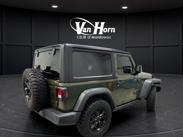 Used 2022 Sarge Green Clearcoat Jeep Sport image 7