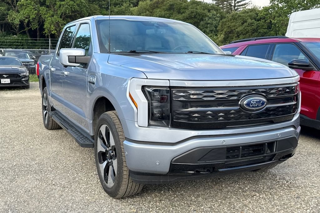 Used 2022 Ford F-150 Lightning Platinum with VIN 1FT6W1EV7NWG00053 for sale in Novato, CA