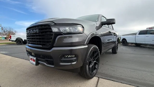 New 2026 Granite Crystal Metallic Clear-Coat Exterior Paint RAM Laramie image 9